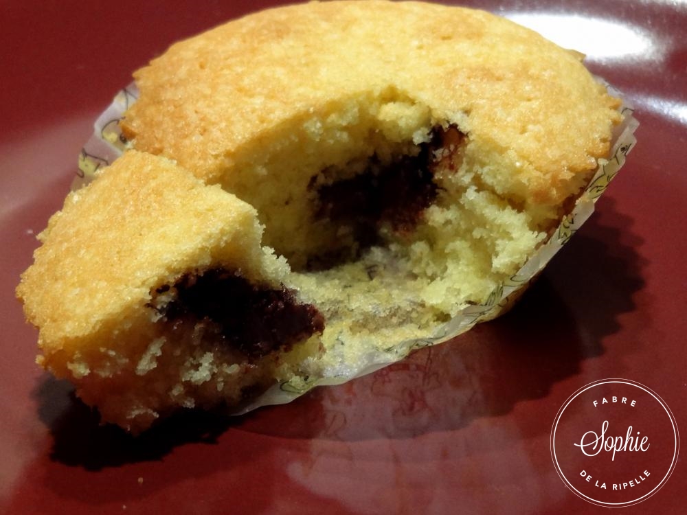 Muffins vanille Nutella - La tendresse en cuisine