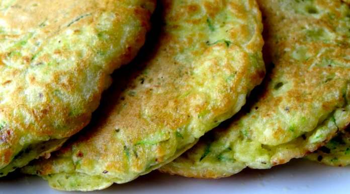 Blinis de courgettes