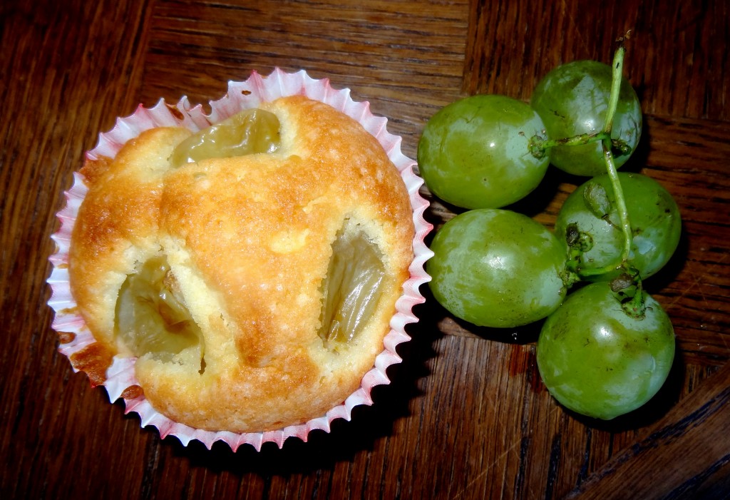 Muffins A La Mandarine Et Raisins Frais