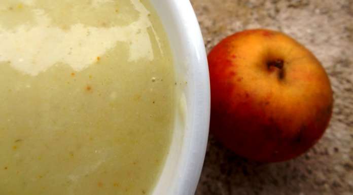 Velouté de pommes au curry