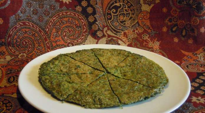 Omelette aux herbes (Coucou sabzi, Iran)