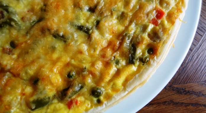 Quiche aux légumes et maquereaux fumés 0