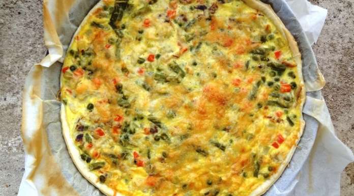 Quiche aux légumes et maquereaux fumés 11