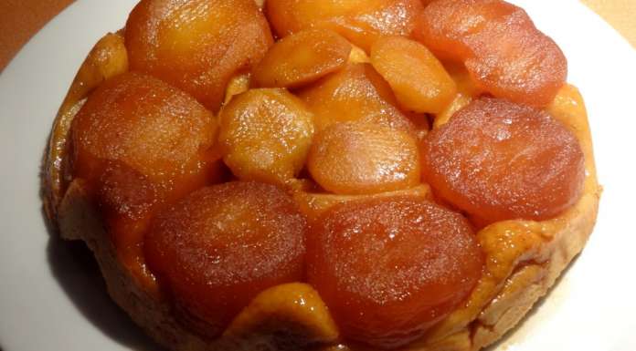 Tarte tatin pâte sablée aux amandes