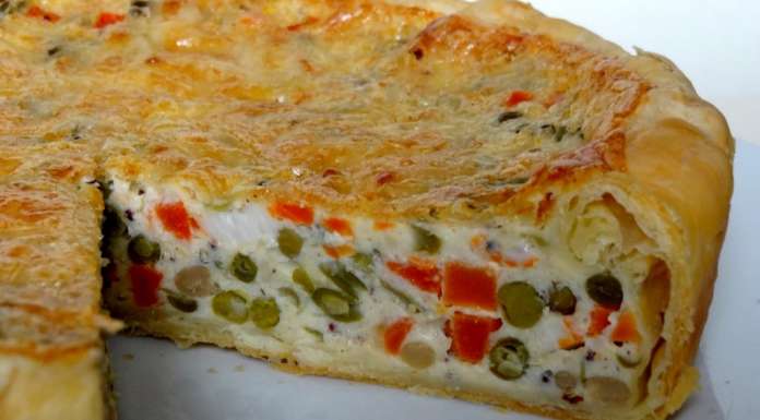 Quiche au surimi et aux légumes 10