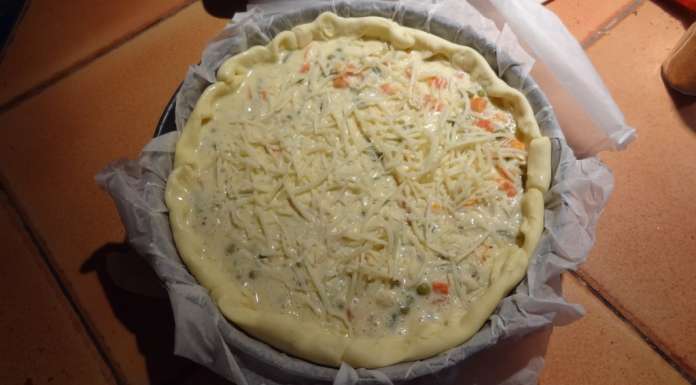 Quiche au surimi et aux légumes 9