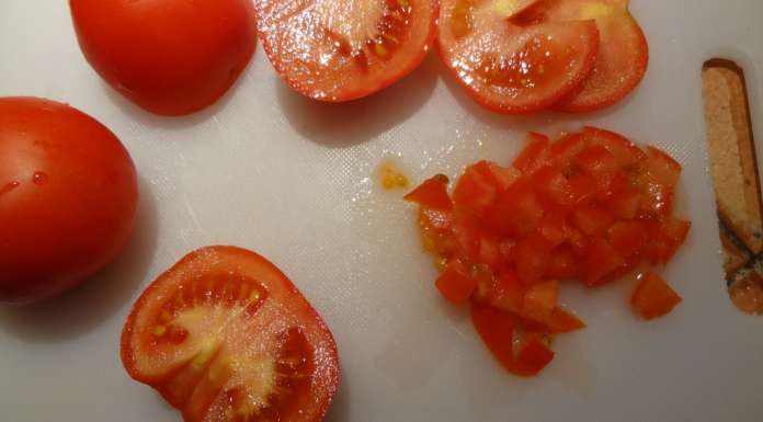 Tartare de tomates à la menthe 1