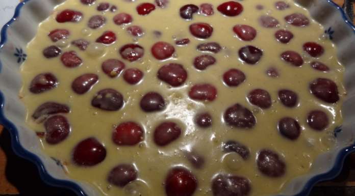 Clafoutis cerises pistache 7