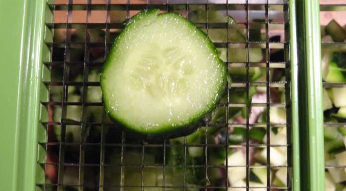 Tartare courgette, concombre et avocat 4