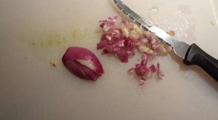 Tartare courgette, concombre et avocat 5