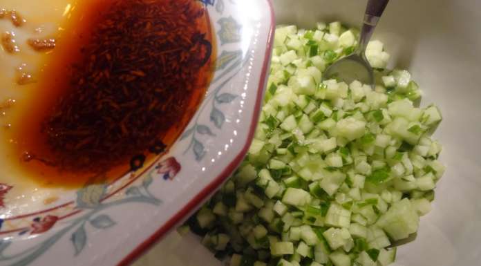 Salade de concombre à la japonaise 5