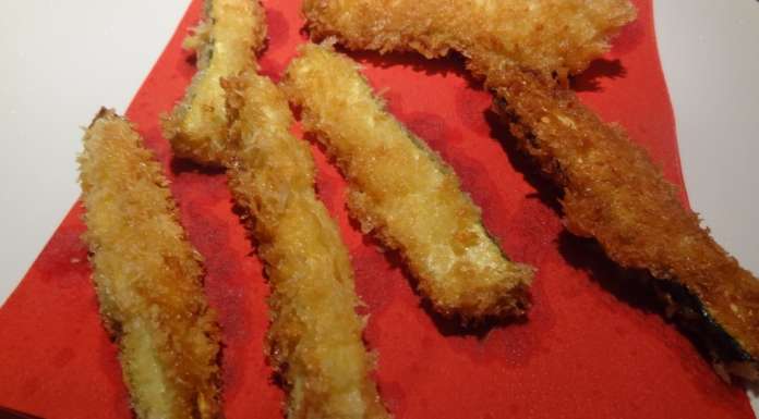 Frites de courgettes au panko 13