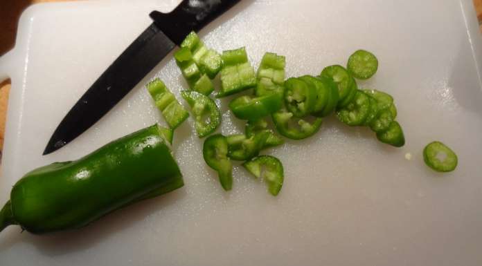 Nouilles de riz sautées aux brocolis et chou chinois 9