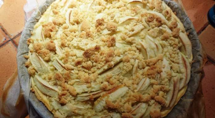 Tarte pommes crème d'amandes en crumble 20