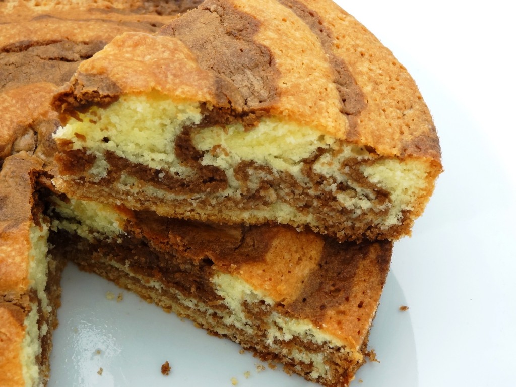 Gateau Marbre Au Chocolat