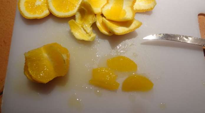 Pois gourmands glacés à l'orange et gingembre 1