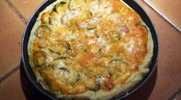 Quiche courgettes edam 12