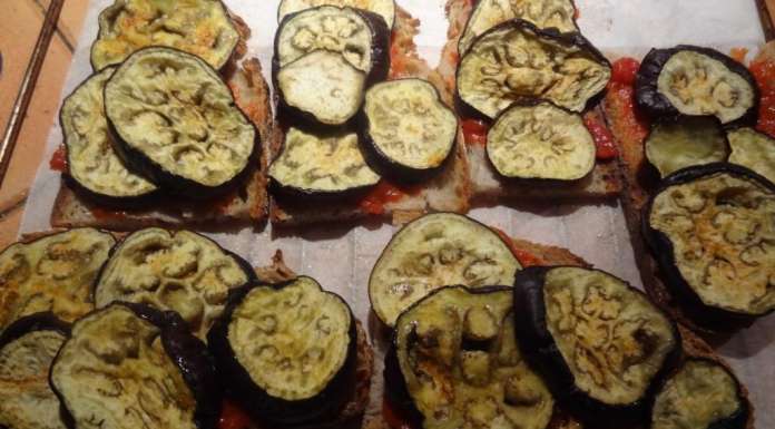 Tartines aux aubergines 7