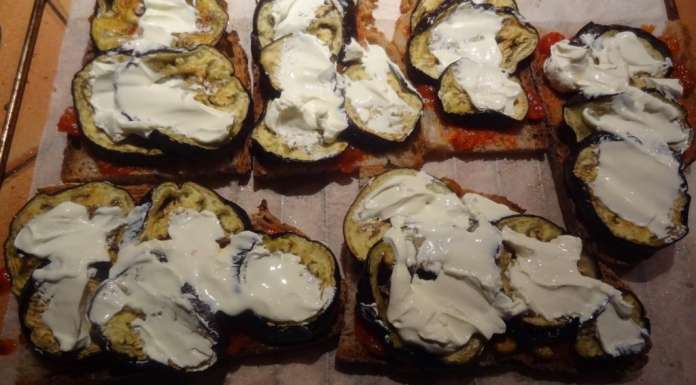 Tartines aux aubergines 8