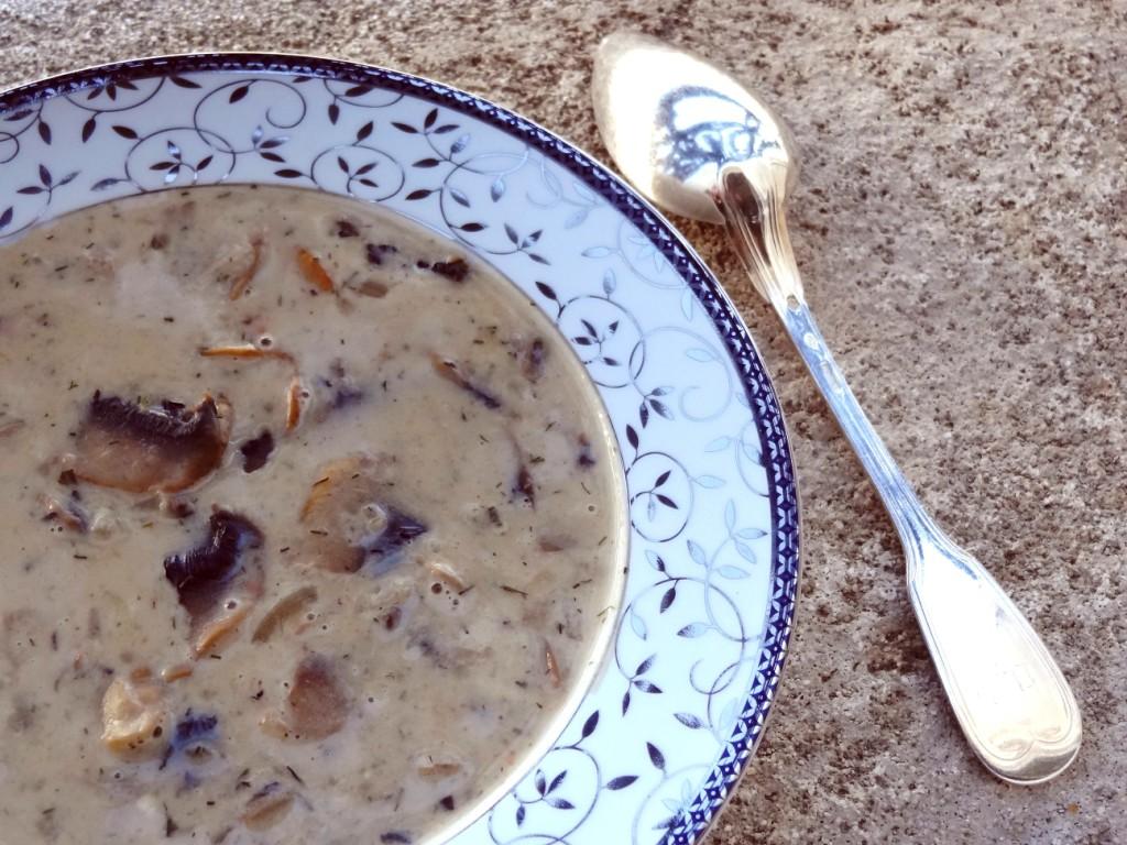 recettes hongroises soupe de champignons