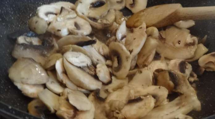 Gratin de crozets aux champignons 5