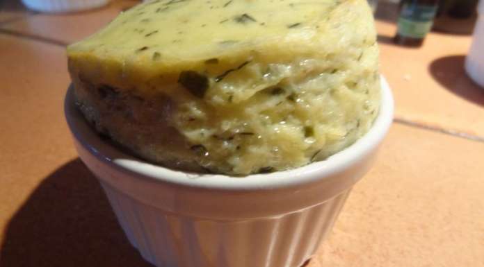 Flan de fromage frais aux herbes 8