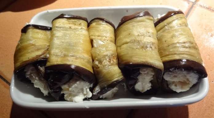 Roulades d'aubergines au chèvre 10