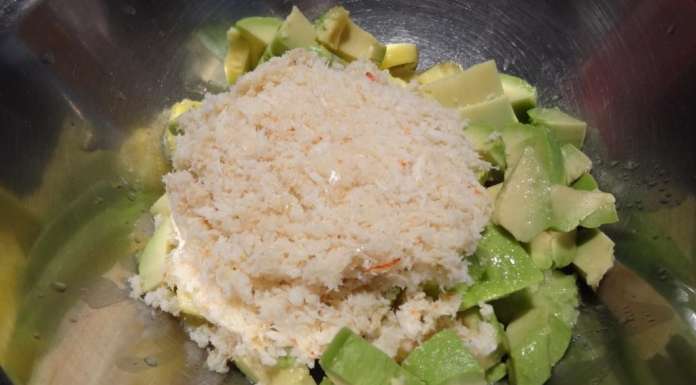 Ensalada de piña y cangrejo (Cuba) 4