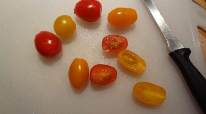 Salade de pain aux tomates et chèvre 2