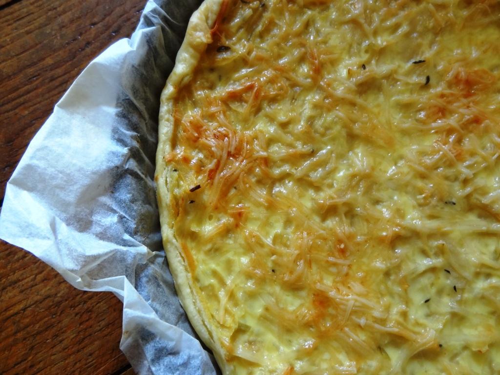 Tarte A L Oignon Au Vin Blanc