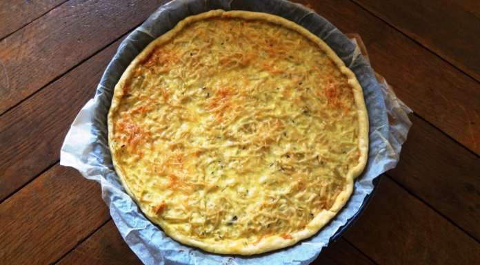 Tarte à l'oignon au vin blanc 0