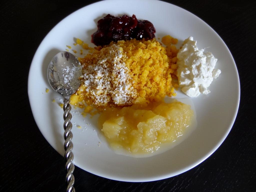 recettes liechtensteinoises ribel polenta croustillante