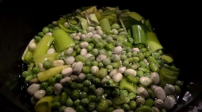 Velouté de pois au sirop d'érable 3