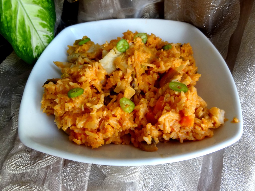 Riz Au Poisson Et Lait De Coco