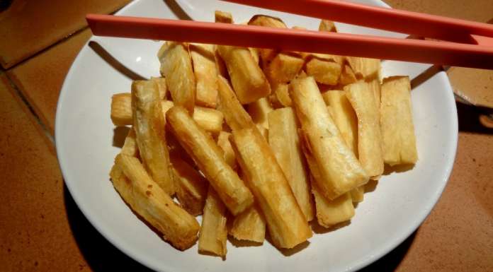 Frites de manioc0