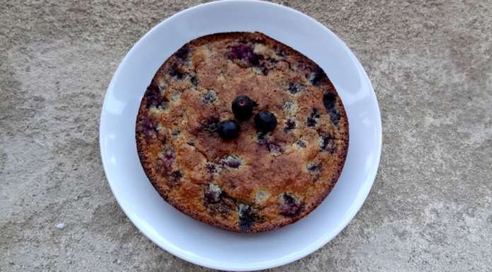 Fondant aux amandes et aux myrtilles 0