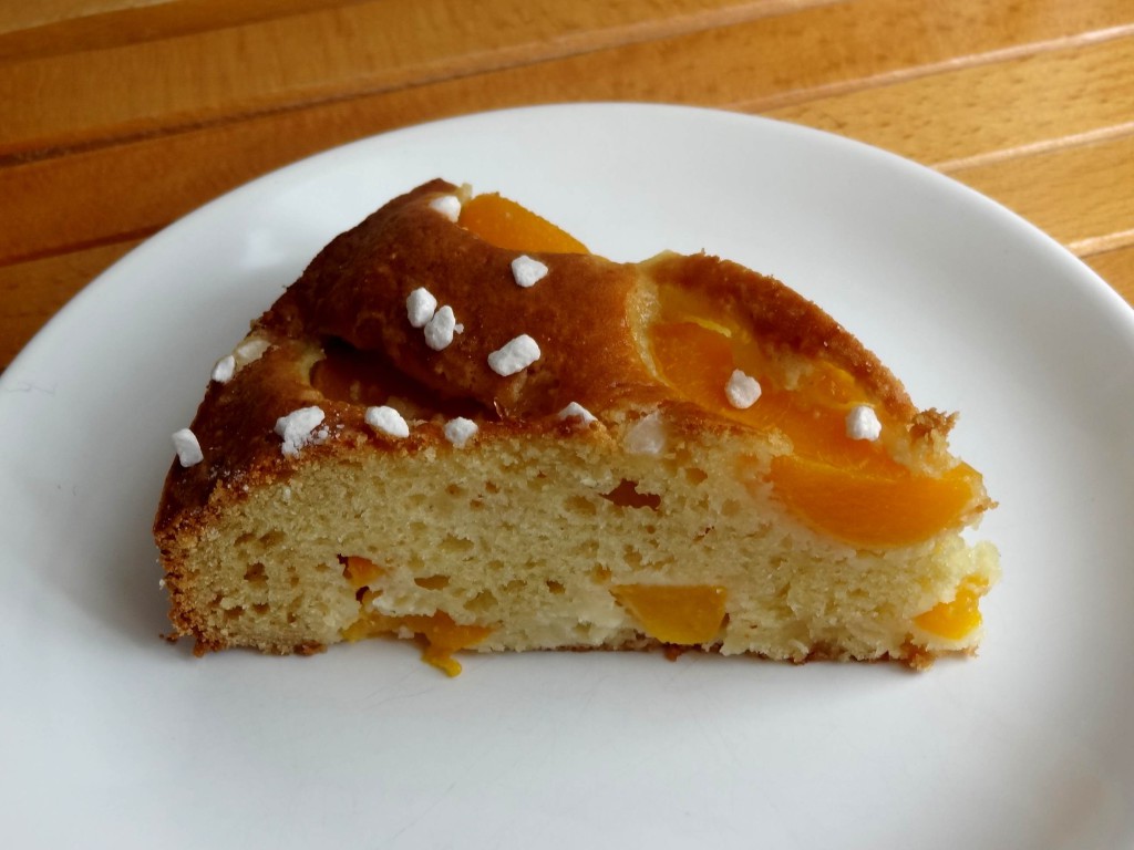 Gateau Au Mascarpone Peches Et Amandes