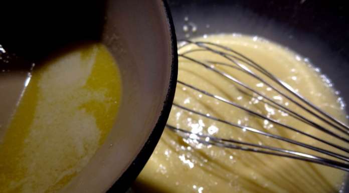 Gâteau au marcarpone pêches et amandes 5