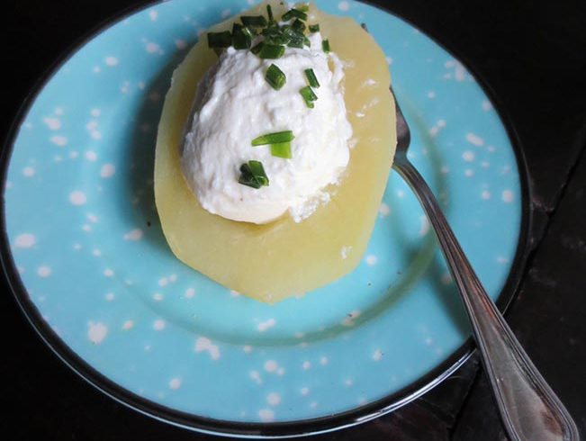 recettes monténégrines Pommes de terre au yaourt