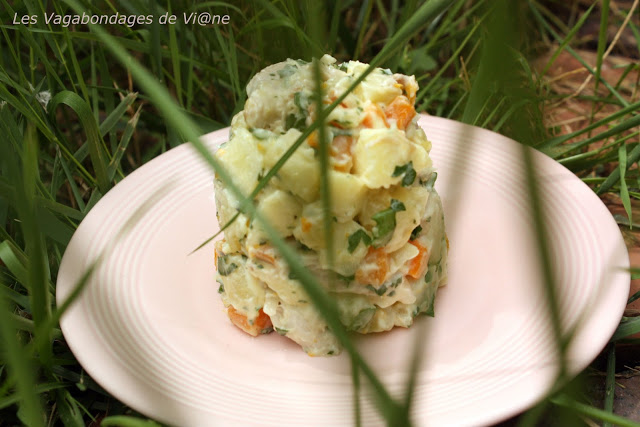 Salade vénézuélienne au poulet