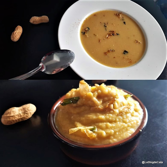 recettes bissaoguinéennes purée ou soupe de butternut aux cacahuètes