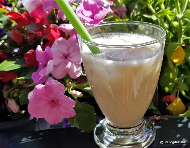 recettes trinidadiennes Smoothie à la banane et beurre de cacahuète