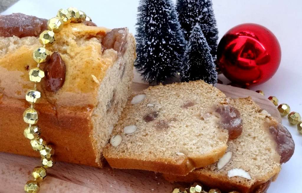 Pain d'épices de Noël (amandes marrons glacés) - La tendresse en cuisine