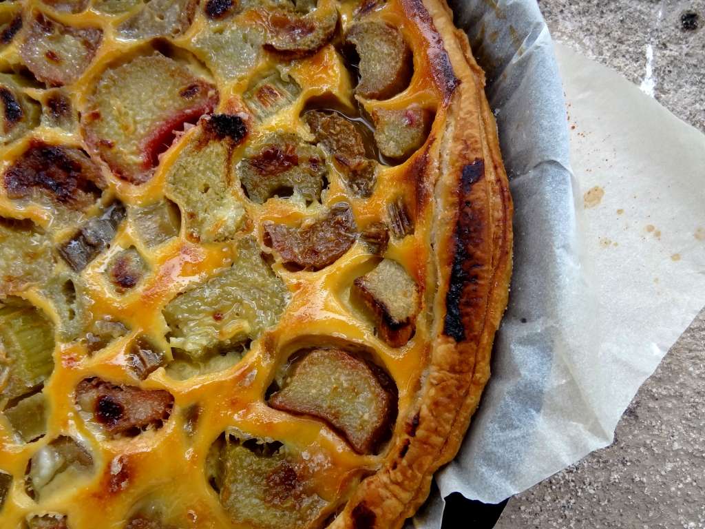 Tarte à La Rhubarbe Surgelée - La Tendresse En Cuisine