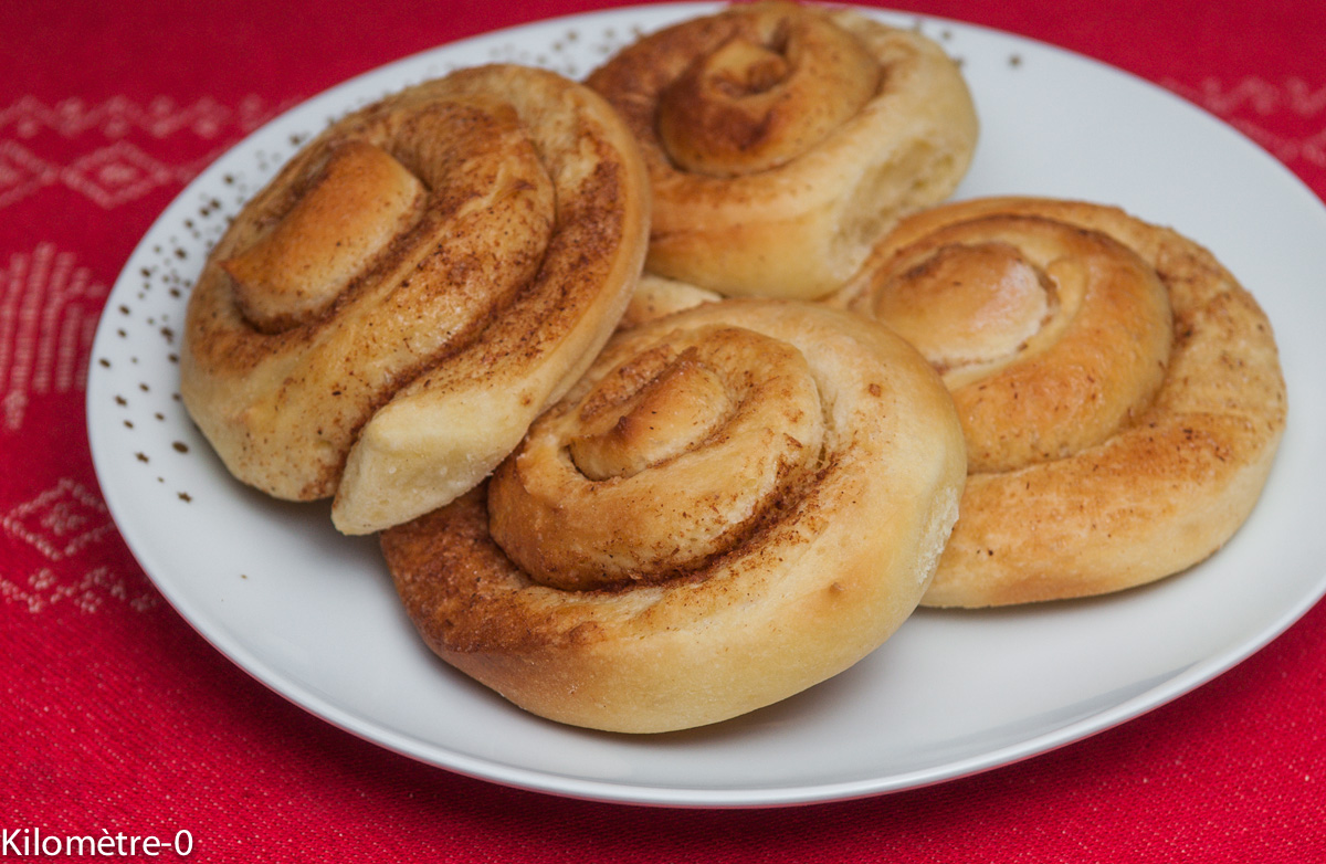 recettes suédoises kanelbullar