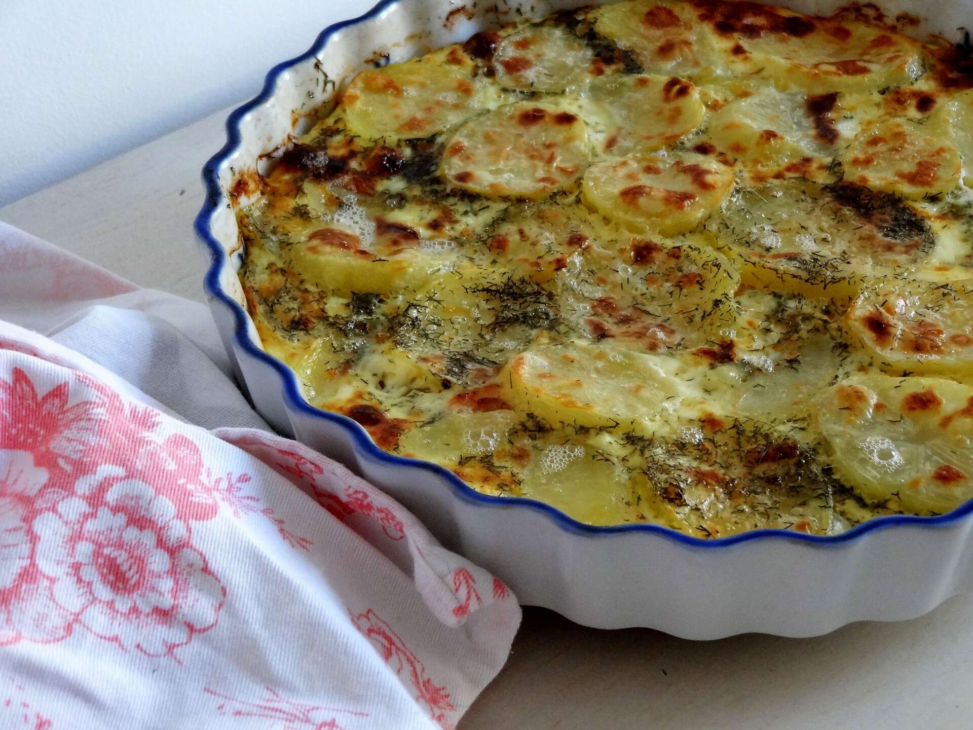 Gratin De Pommes De Terre Au Saumon Fumé Laxpudding Suède