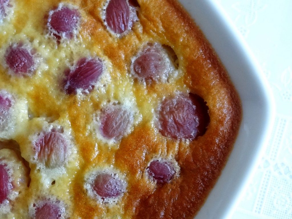 Clafoutis Aux Raisins - La Tendresse En Cuisine