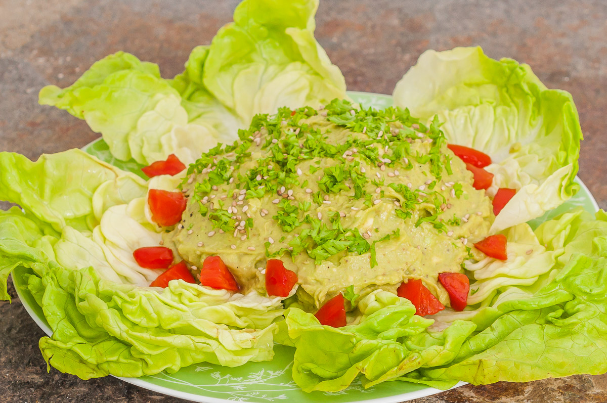 recettes palestiniennes salade d'avocat