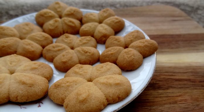 sablés à la presse à biscuits