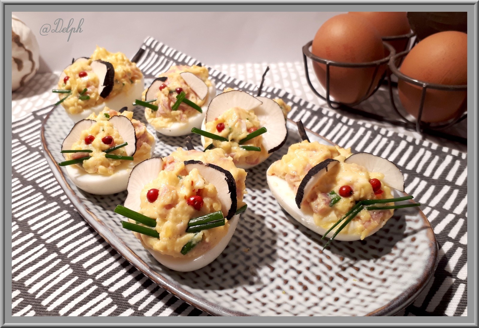 recettes estoniennes oeufs farcis